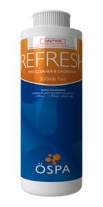 Products: 500ml Ospa Refresh - Spa Pipe Cleaner (ctn=12)