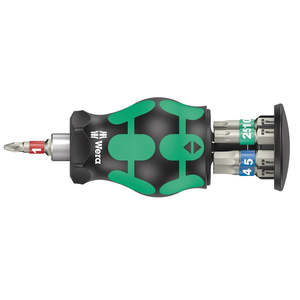 Wera: Wera - Bicycle Set 11 Bitholding screwdriver with magazine, stainless