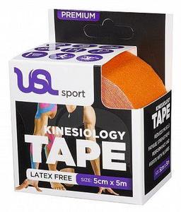 Uslsport: USL Sport Premium Kinesiology 5cm x 5m Orange
