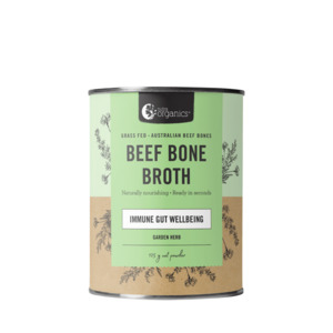 Nutra Organics: Nutra Organics Beef Bone Broth Garden Herb 125 gm