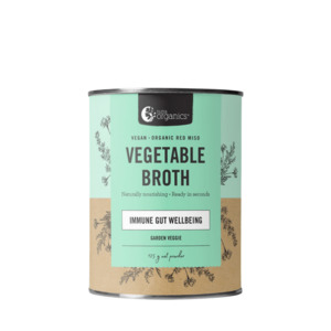 Nutra Organics Vegetable Broth Garden Veggie 125 gm