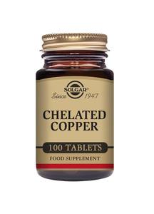 Solgar: Solgar Chelated Copper 100 Tablets