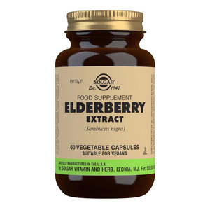 Solgar: Solgar Elderberry Extract Vegetable 60 Capsules