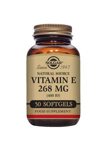 Solgar Vitamin E 268 mg (400 IU) 50 softgels