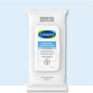 Cetaphil Gentle Skin Cleansing Wipes 25pk