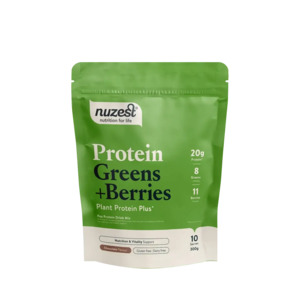 Nuzest Protein Greens + Berries 300g Cocoa
