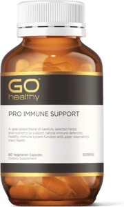 Go Healthy Pro Series: GO Healthy Pro Immune Support 60 Vege Capsules