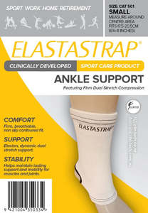 Elastastrap: Elastastrap Ankle Support for Compression and Stability