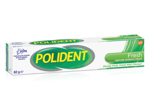 Clearance Sale 1: Polident Denture Cream Freshmint 60gm
