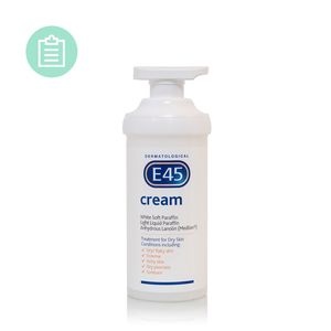 Dry Skin: E45 Cream for Eczema - Intensive Moisturizer for Dry Skin Relief