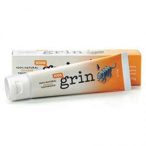 Toothpaste: Grin Pure Natural Organic Children's Toothpaste Orange Flavor 70g