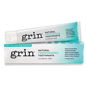 Toothpaste 1: Grin 100% Pure Natural Toothpaste Mint Flavor 100g The Hermes of New Zealand Toothpaste [Expiration Date 2026/11]