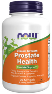 Now: now Prostate Health Clinical Strength 90 Softgels