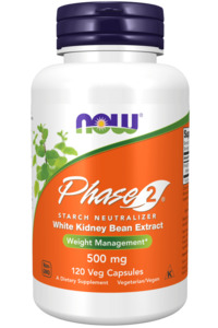 now Phase 2® 500 mg 120 Veg Capsules
