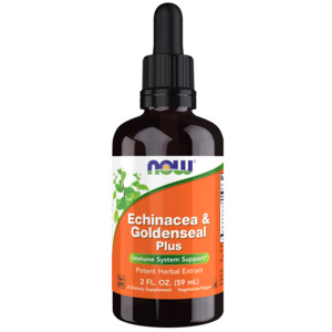 Now Echinacea & Goldenseal Plus 59ml