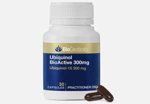 Bioceuticals: Bioceuticals Ubiquinol BioActive 300mg CoQ10 30 Soft Caps