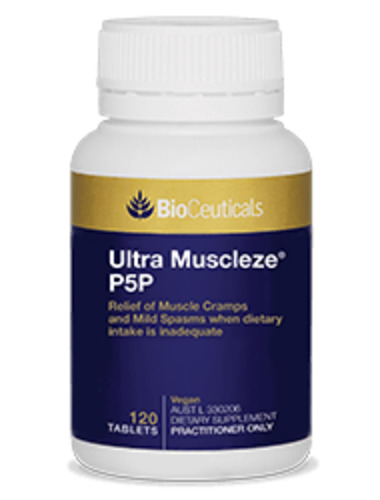 Bioceuticals Ultra Muscleze® P5P Relief of Muscle Cramps and Mild Muscle Spasms