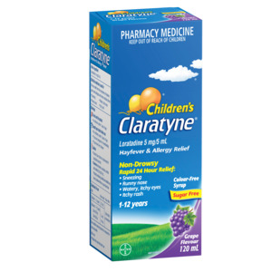 Bayer: Claratyne Children's Syrup 120ml