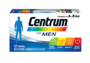 Centrum: Centrum For Men Multivitamins - 60 Tablets for Optimal Health