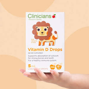 Clinicians: Clinicians Vitamin D Drops 5ml