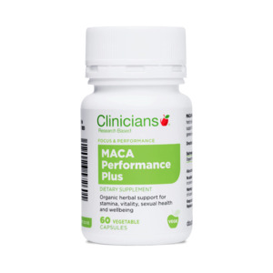 Clinicians: Clinicians MACA Performance Plus 60 Vege Caps