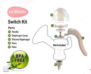 Breastfeeding Aids: Unimom Switch Kit - Electronic to Manual Conversion for Breast Pumps