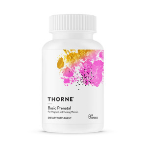 Pregnancy Fertility Aids: Thorne Basic Prenatal 90 Capsules