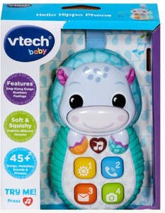 Vtech Hello Hippo Phone - Blue