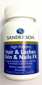 Sanderson: Sanderson Hair Lashes Skin Nails FX 60 Capsules