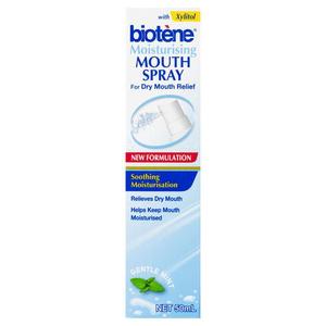 New: Biotène dry mouth Moisturizing Spray 50 ml
