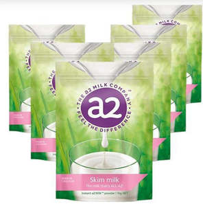 Milk Powder: A2 adult milk powder high calcium skimmed milk powder high calcium high nutrition 1kg*6 bags