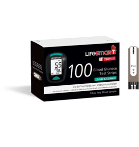 Lifesmart Blood Glucose Plus Strips 100