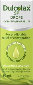 Constipation: Dulcolax Sp Drops Liquid 7.5Mg/Ml 30ml