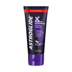 Lubricants: ASTROGLIDE X Premium Silicone Gel 85g