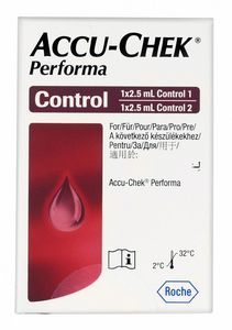 Blood Glucose Monitoring: Accuchek Performa Control Solution