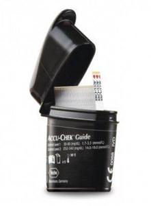 Blood Glucose Monitoring: Accu Chek Guide Test Strip Box of 100