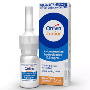 Otrivin Junior Nasal Spray 10 ml