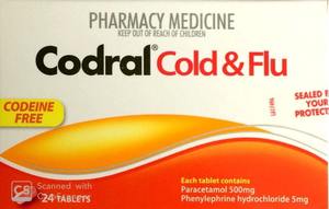 Cough And Cold: CODRAL Cold Flu Tablets for Fast Relief from Cold Symptoms
