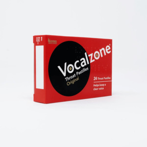 Cough And Cold: Vocalzone Throat Pastilles 24 Original - Soothing Relief for Your Throat