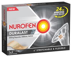 Anti Inflammatories: Nurofen Duralast Dermal Patch 4pk
