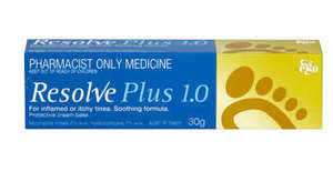 Anti Fungals: Resolve Plus Cream 30gm | 1.0% (Pharmacist Only Medicine)