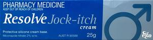 Resolve Jock Itch Cream 25g for Effective Relief