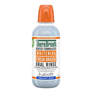 Therabreath Whitening Oral Rinse 473ml