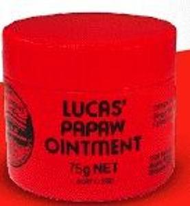Antiseptics: Lucas Papaw Ointment 75g