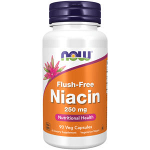 Now: now Niacin 250mg flush-free 90VC