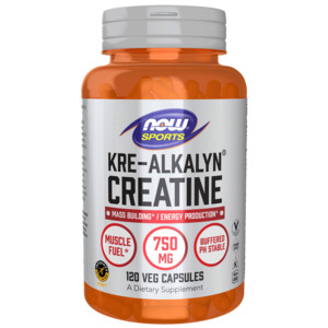 Now: Now Creatine Kre-Alkalyn®750mg 120VC