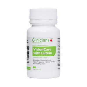 Clinicians: Clinicians Visioncare eye health Capsules with Lutein - 90 Capsules