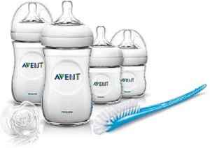 Breastfeeding Aids: Philips Avent Natural Newborn Set 2.0 Starter Set BPA Free