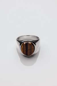 Homepage: Oval Signet - Tiger Eye