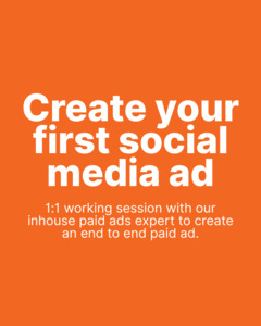 Create Your First Social Media Ad
